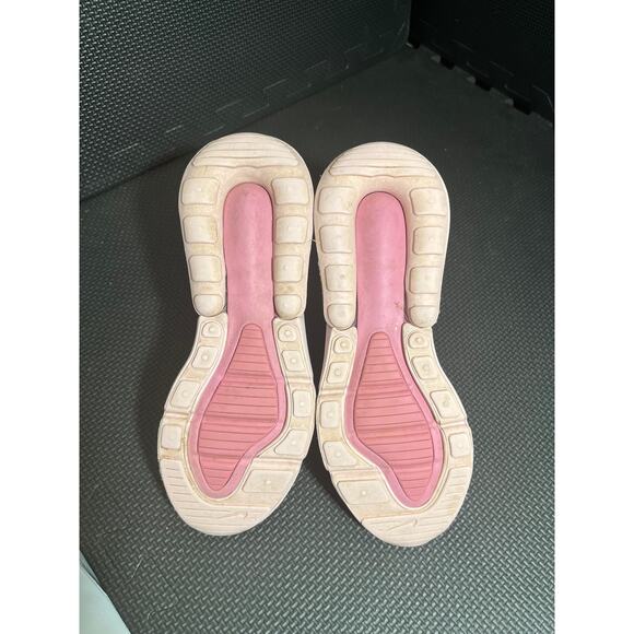Nike Air Max 270 Flamingo Pink Running Shoes Comfort Sneaker Youth Kids 4Y - Picture 5 of 7